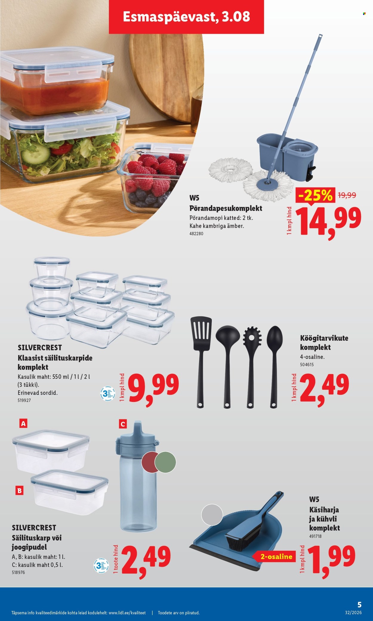 Lidl kliendileht - 03.08.2026 - 09.08.2026. Lehekülg 5