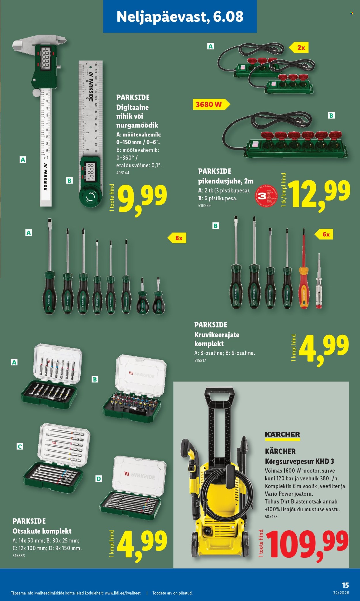 Lidl kliendileht - 03.08.2026 - 09.08.2026. Lehekülg 15