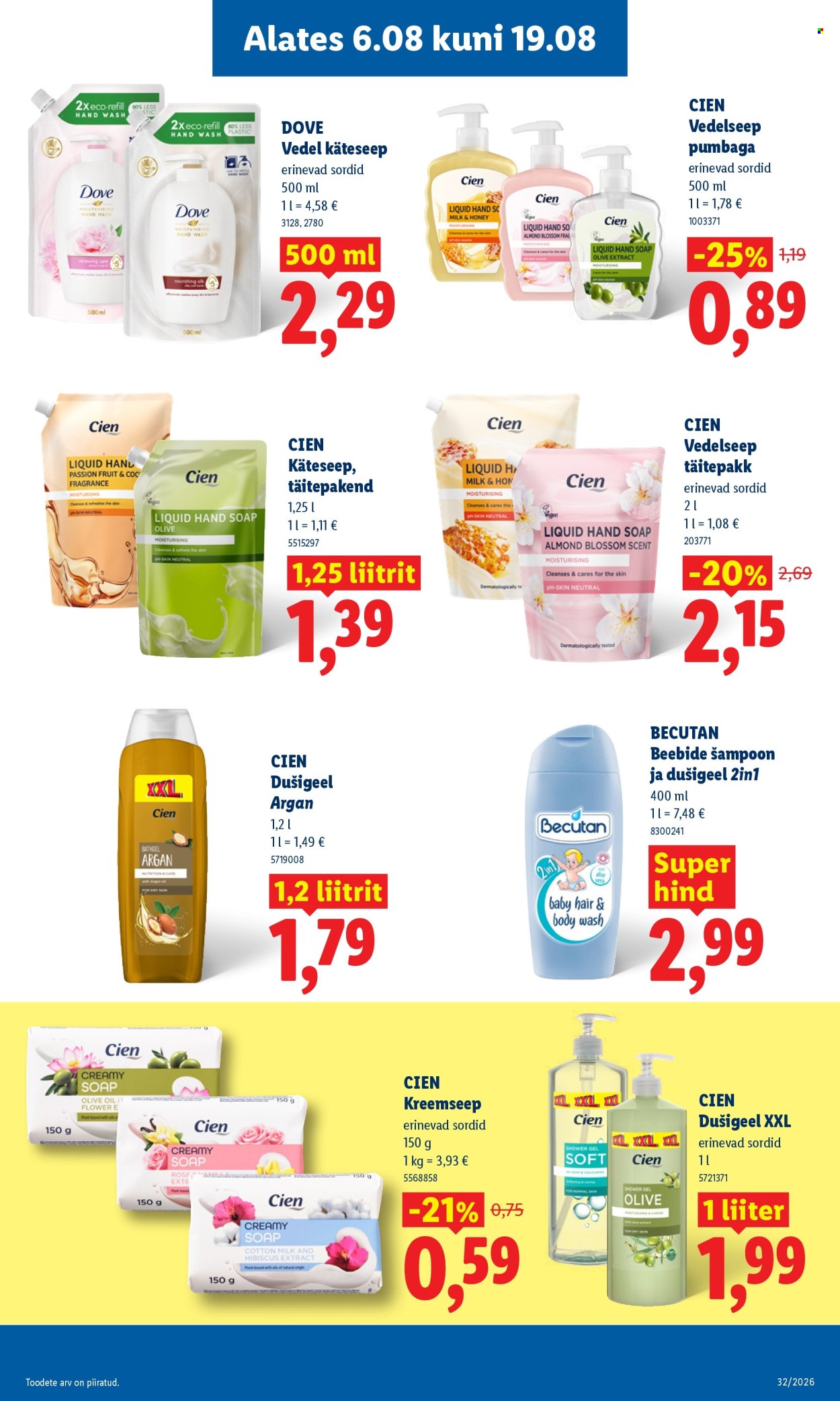 Lidl kliendileht - 10.08.2026 - 16.08.2026. Lehekülg 21
