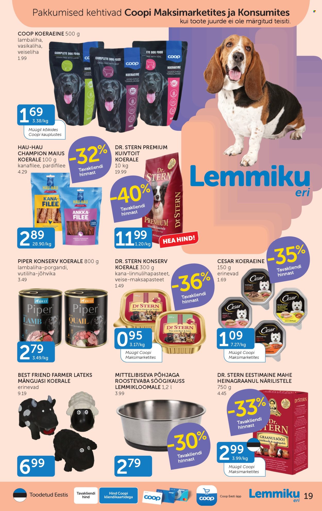 Coop kliendileht - 18.08.2026 - 24.08.2026. Lehekülg 19
