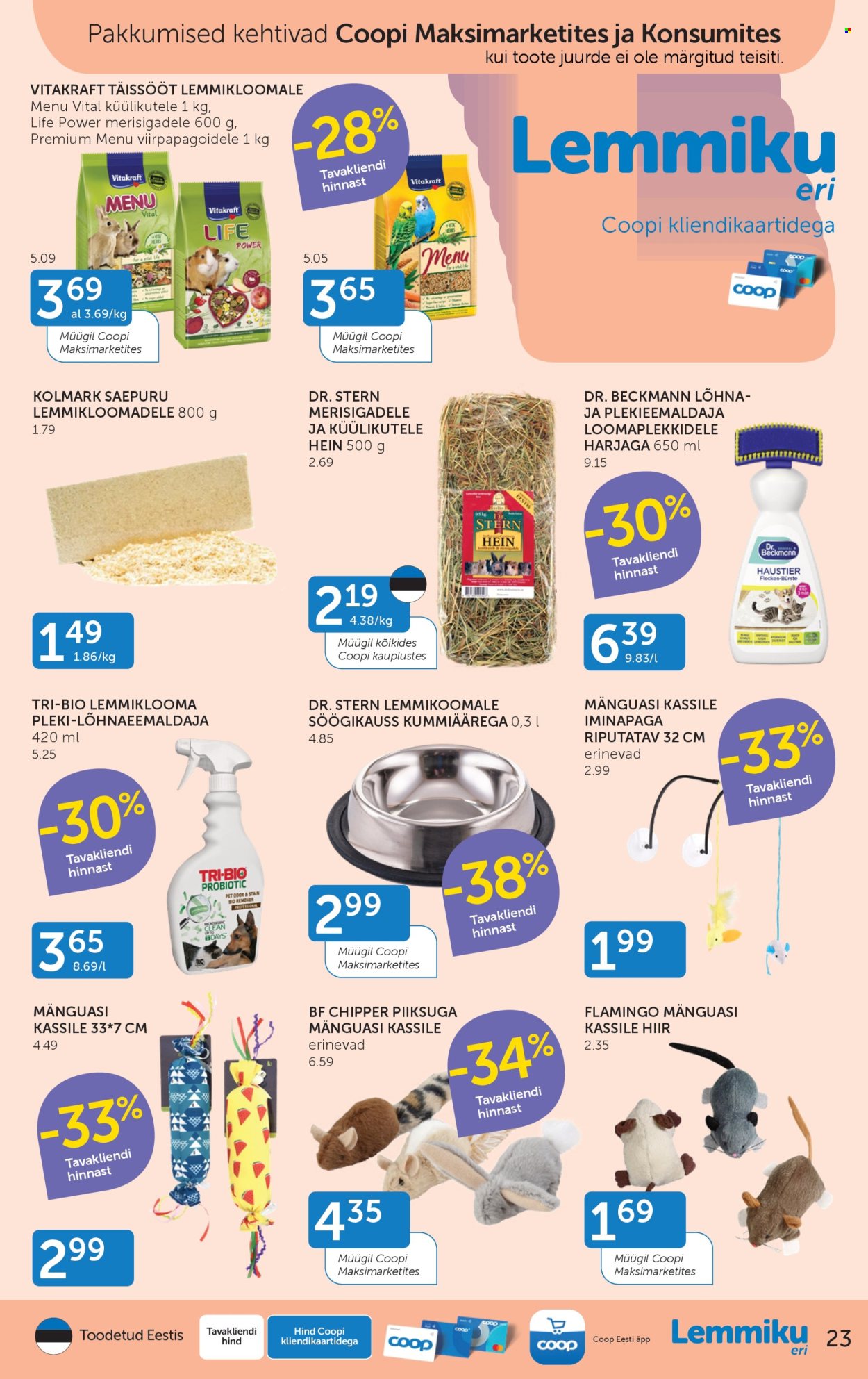 Coop kliendileht - 18.08.2026 - 24.08.2026. Lehekülg 23