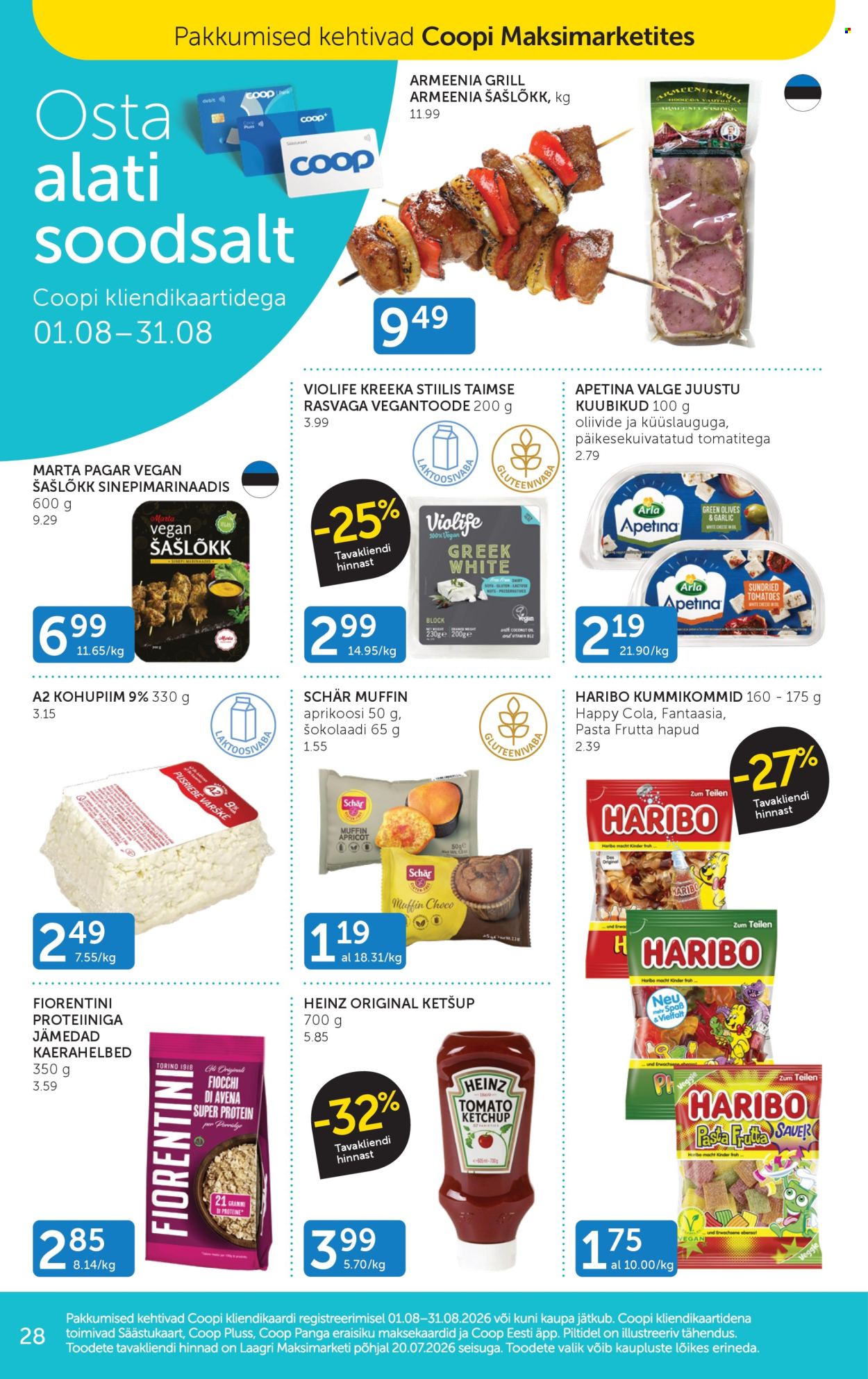 Coop kliendileht - 18.08.2026 - 24.08.2026. Lehekülg 28