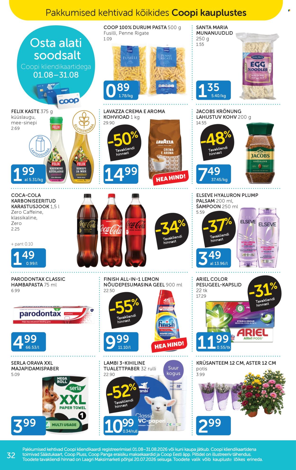 Coop kliendileht - 18.08.2026 - 24.08.2026. Lehekülg 32