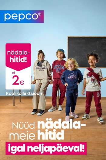 Kaupluse Pepco kliendileht - 20.08.2026 - 26.08.2026.