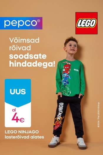 Kaupluse Pepco kliendileht.
