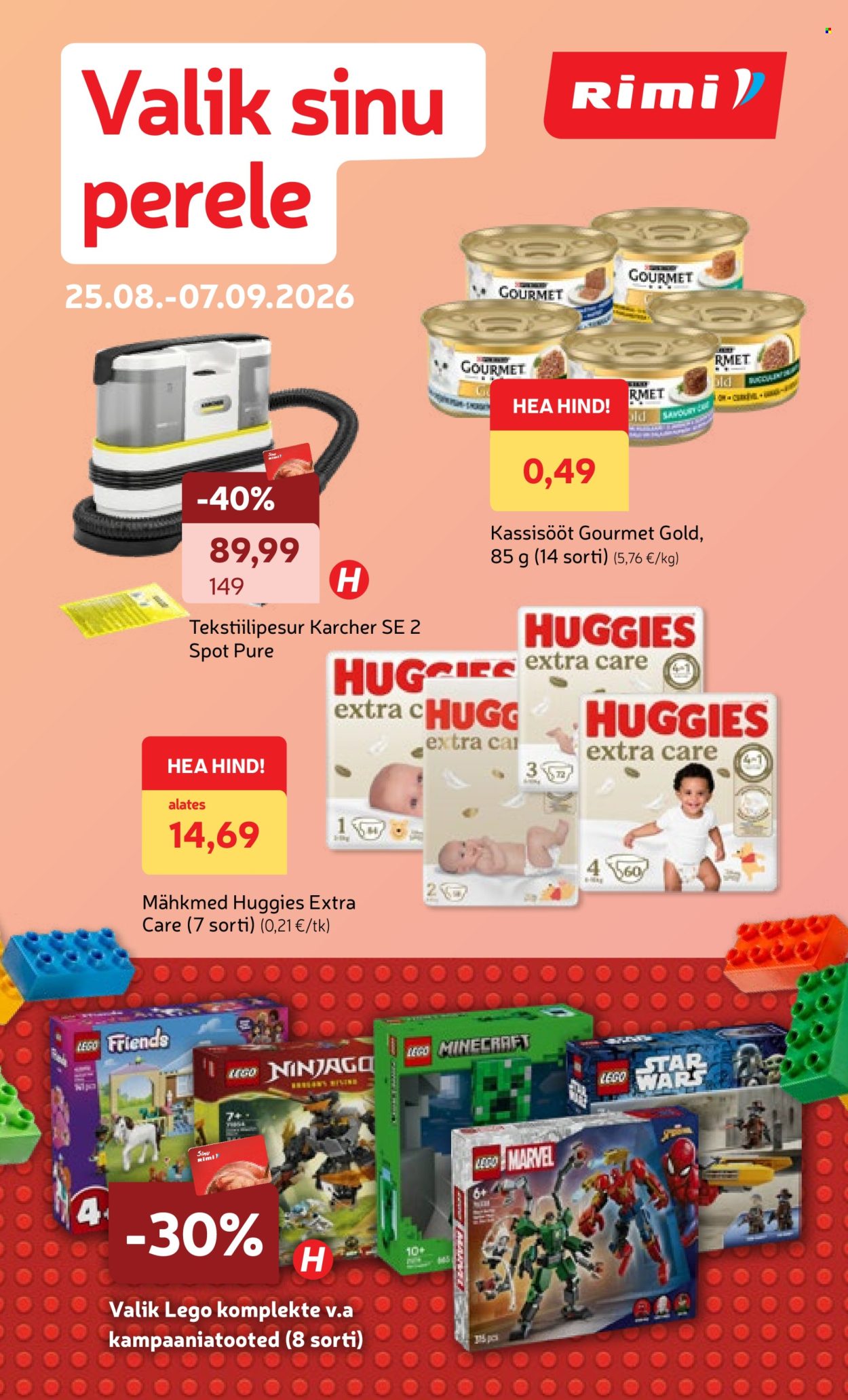 Rimi kliendileht - 25.08.2026 - 07.09.2026. Lehekülg 1