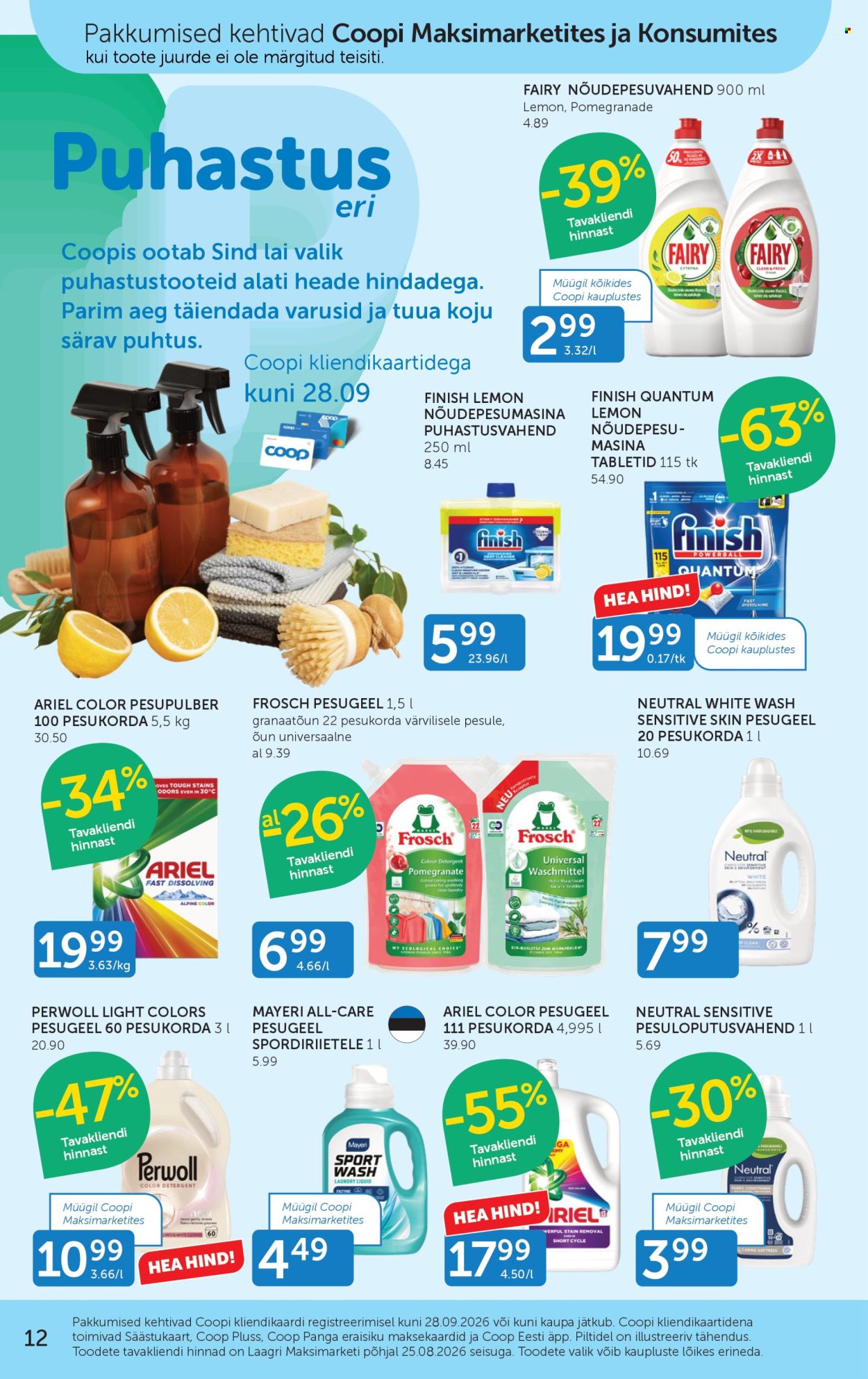 Coop kliendileht - 08.09.2026 - 14.09.2026. Lehekülg 12