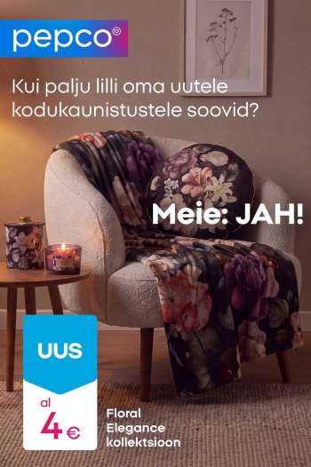 Kaupluse Pepco kliendileht.