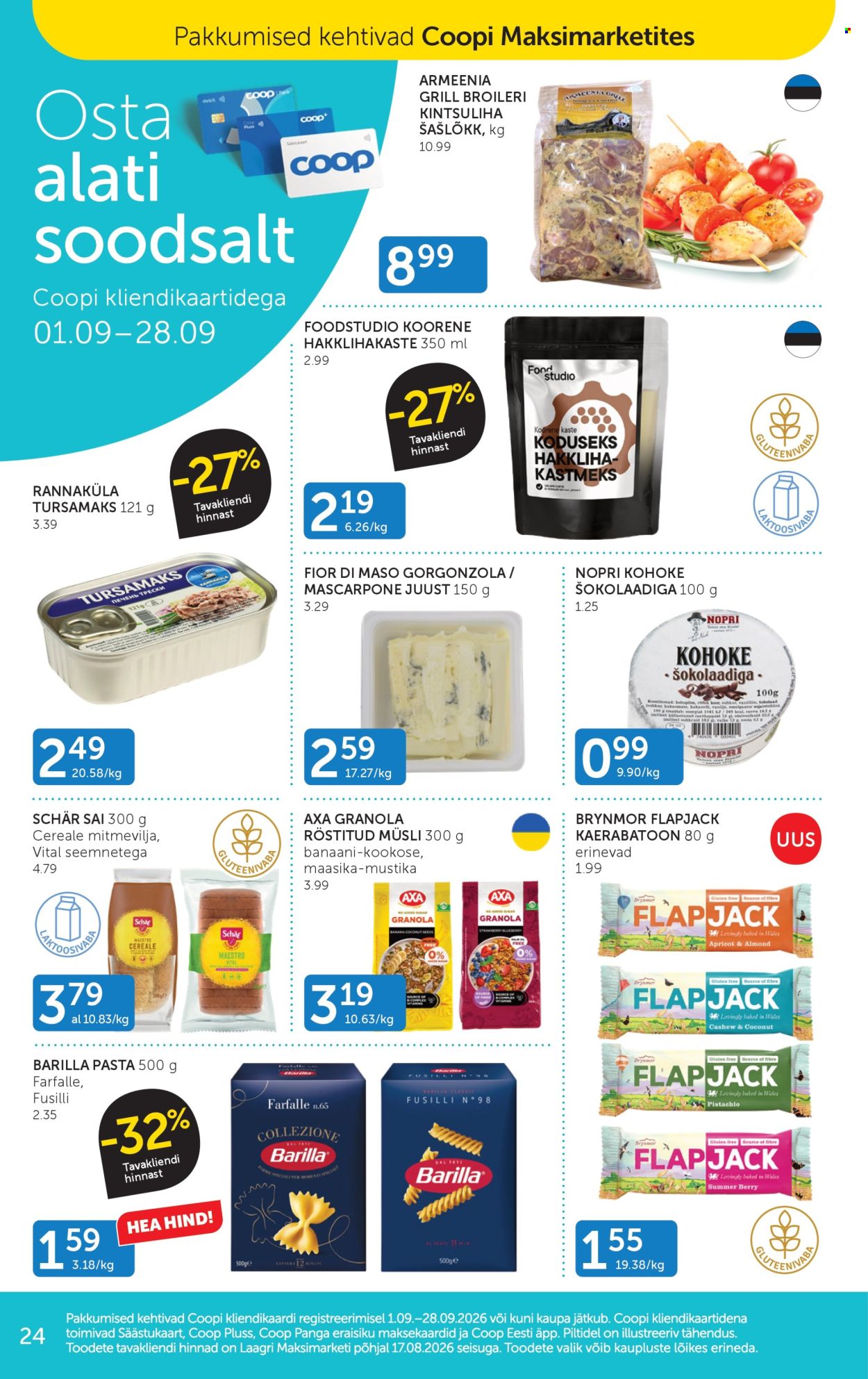 Coop kliendileht - 15.09.2026 - 21.09.2026. Lehekülg 24