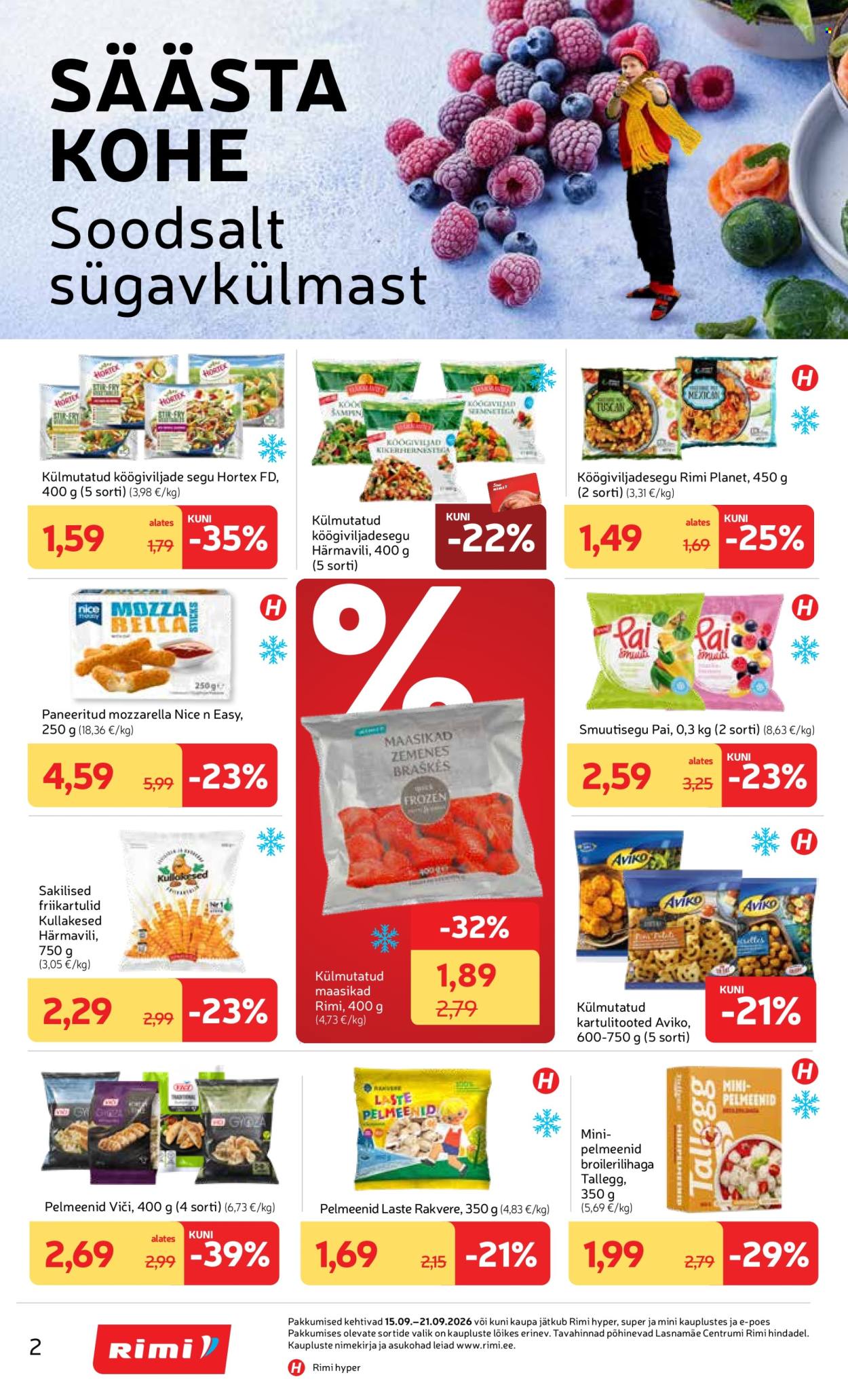Rimi kliendileht - 15.09.2026 - 21.09.2026. Lehekülg 2