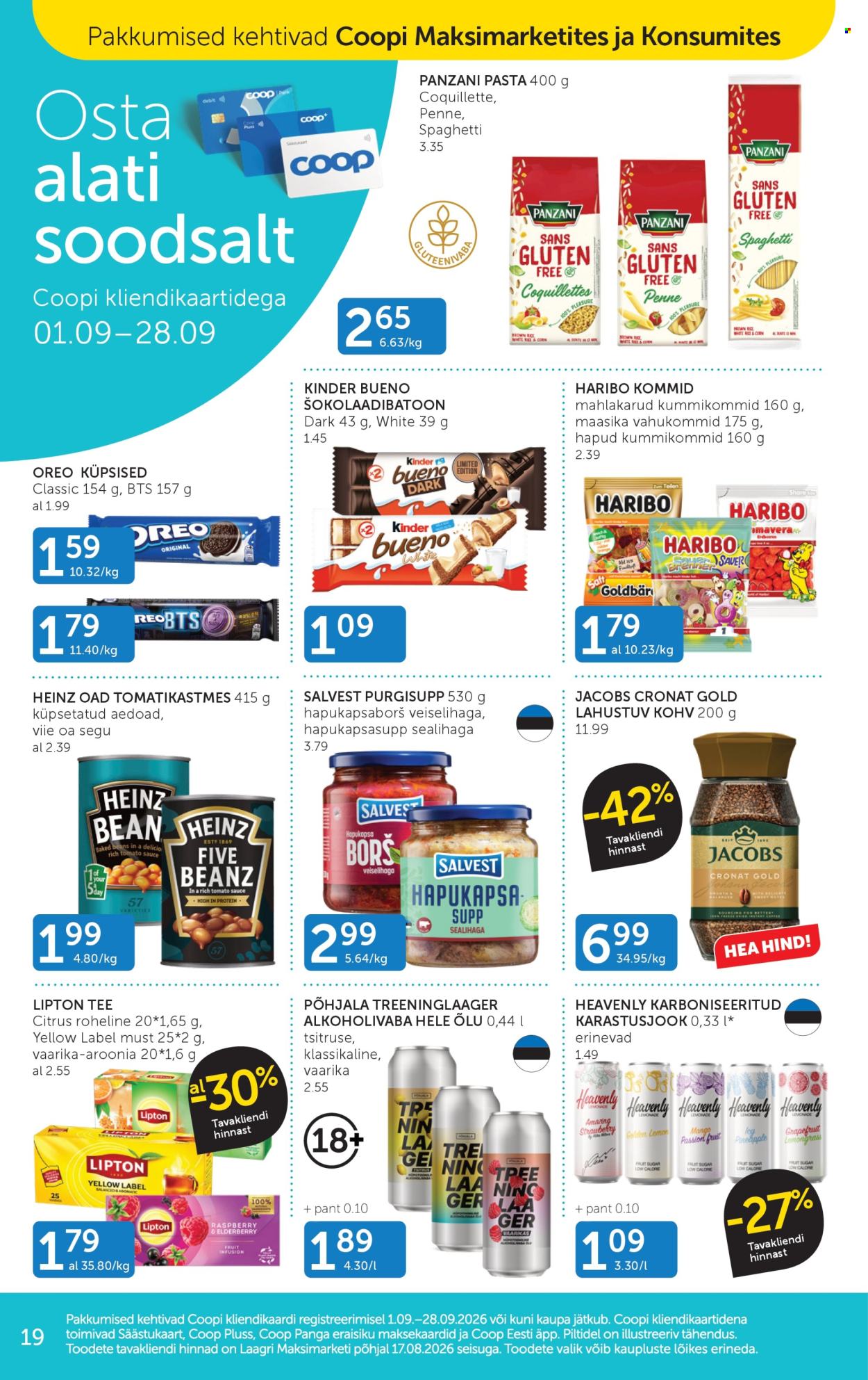 Coop kliendileht - 22.09.2026 - 28.09.2026. Lehekülg 19