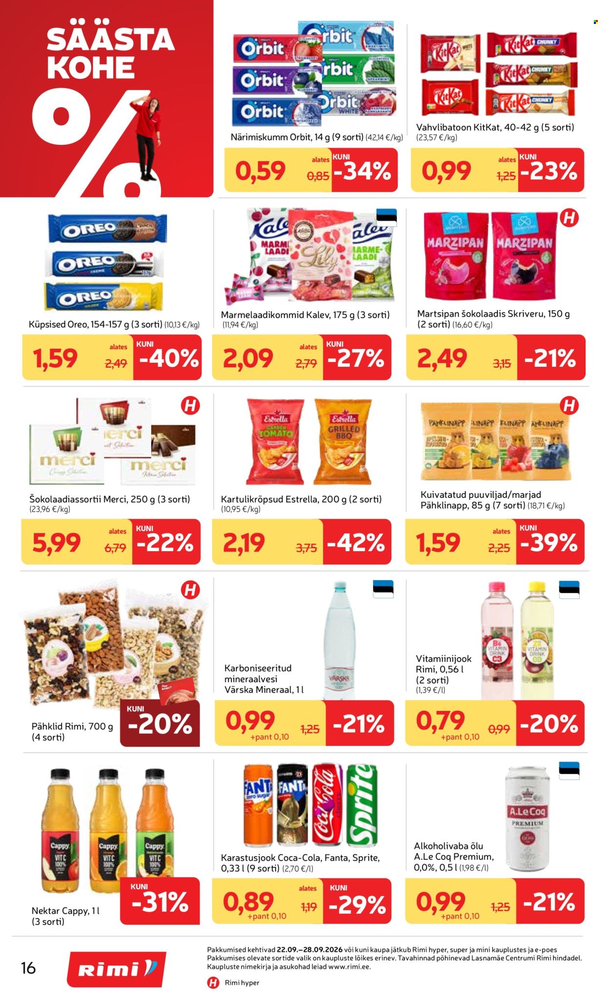 Rimi kliendileht - 22.09.2026 - 28.09.2026. Lehekülg 16