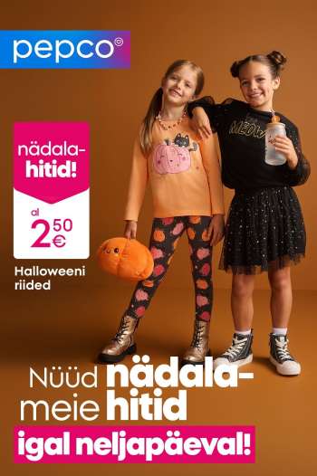 Kaupluse Pepco kliendileht.