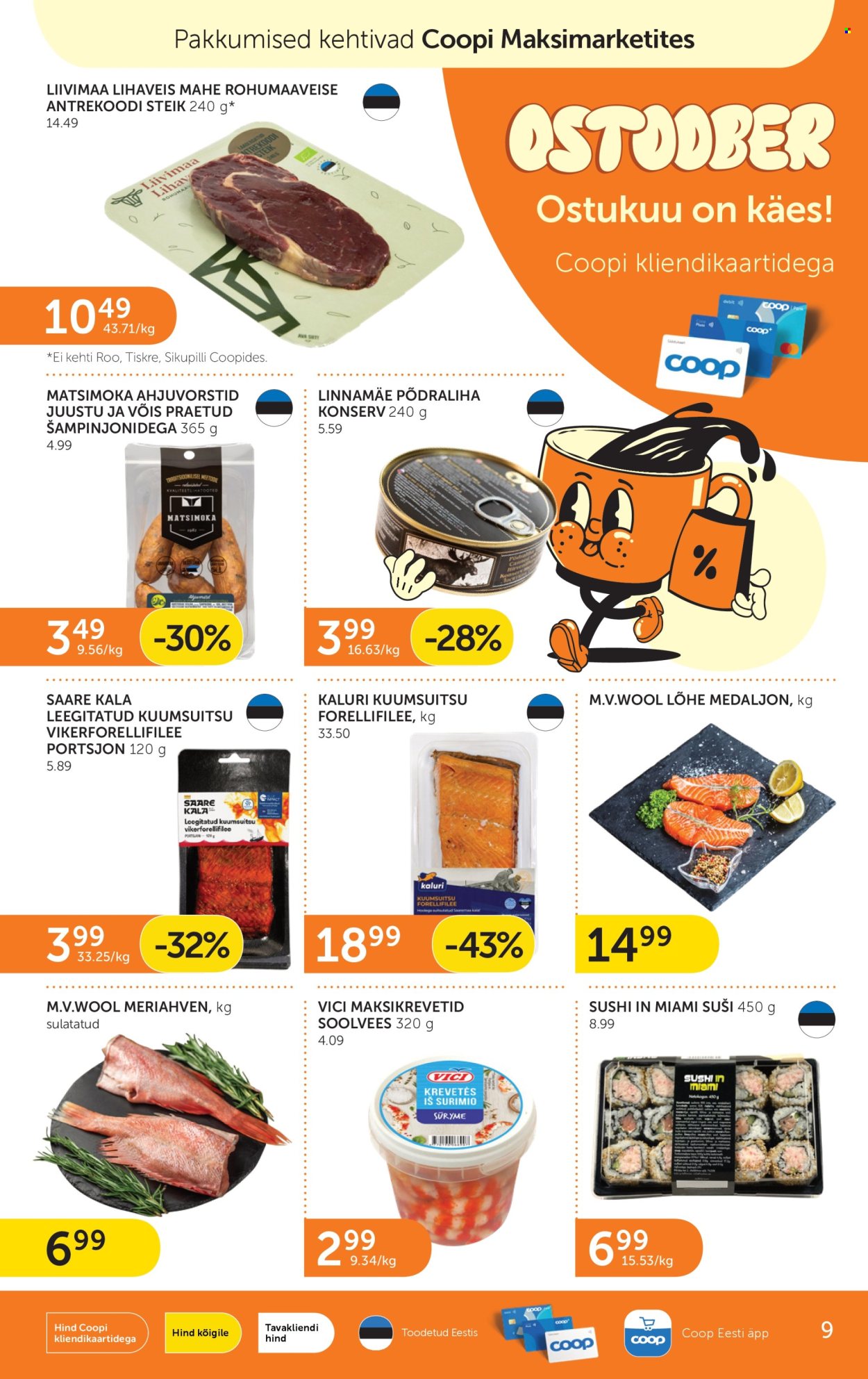 Coop kliendileht - 29.09.2026 - 05.10.2026. Lehekülg 9