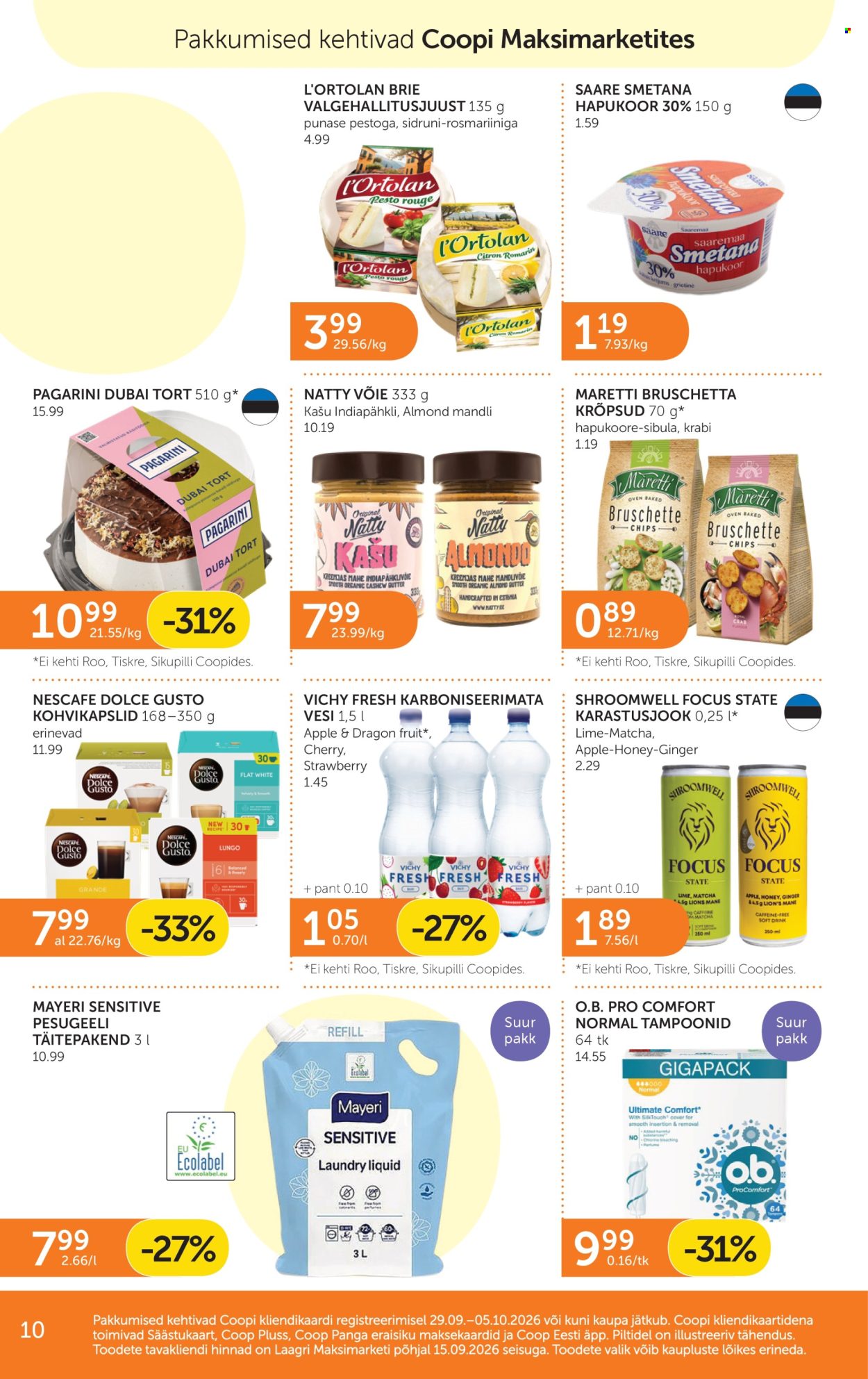 Coop kliendileht - 29.09.2026 - 05.10.2026. Lehekülg 10
