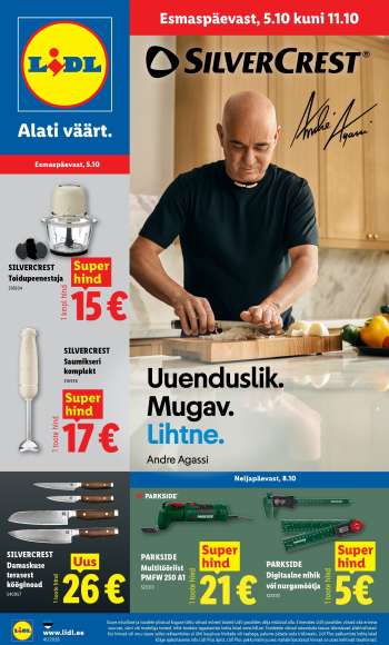 Kaupluse Lidl kliendileht - 05.10.2026 - 11.10.2026.
