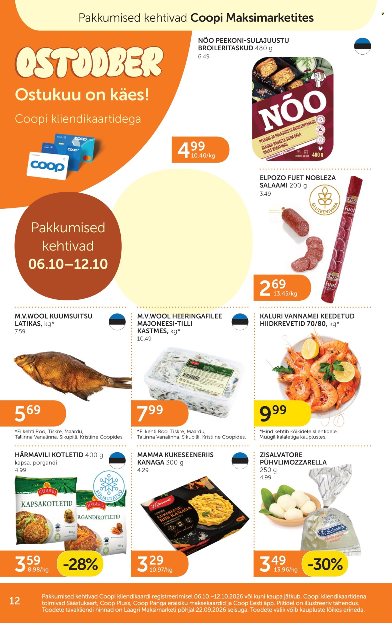 Coop kliendileht - 06.10.2026 - 12.10.2026. Lehekülg 12