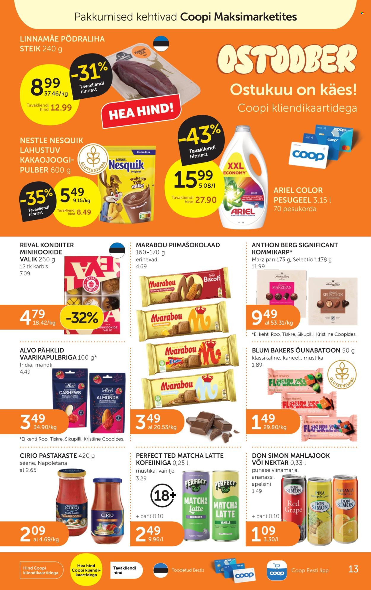 Coop kliendileht - 06.10.2026 - 12.10.2026. Lehekülg 13