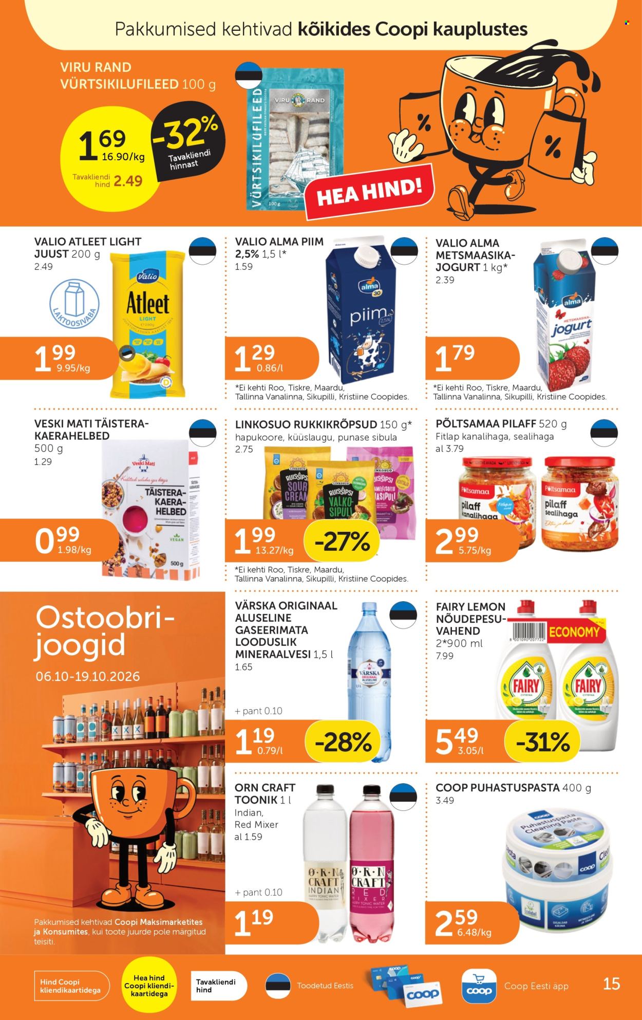 Coop kliendileht - 06.10.2026 - 12.10.2026. Lehekülg 15