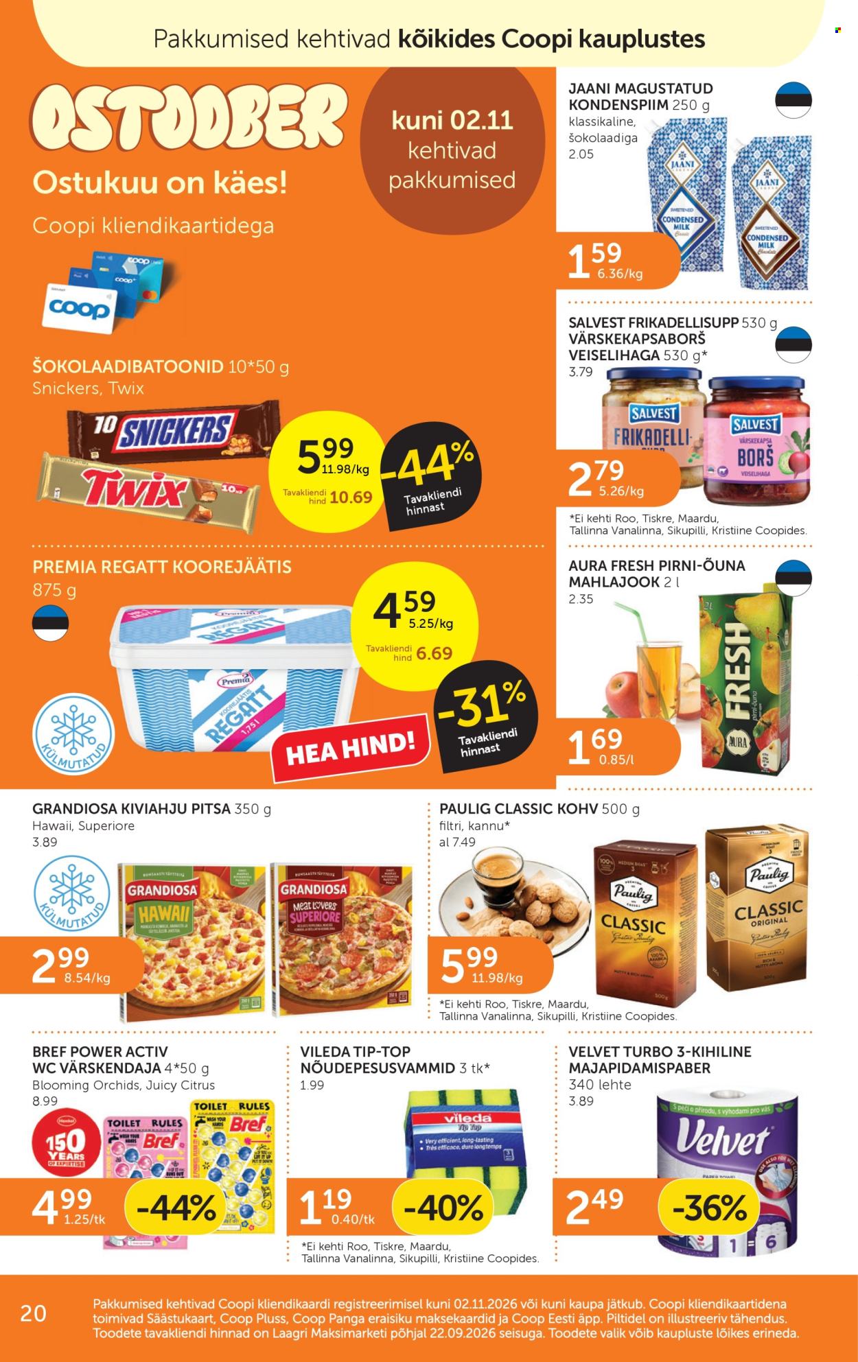 Coop kliendileht - 06.10.2026 - 12.10.2026. Lehekülg 20