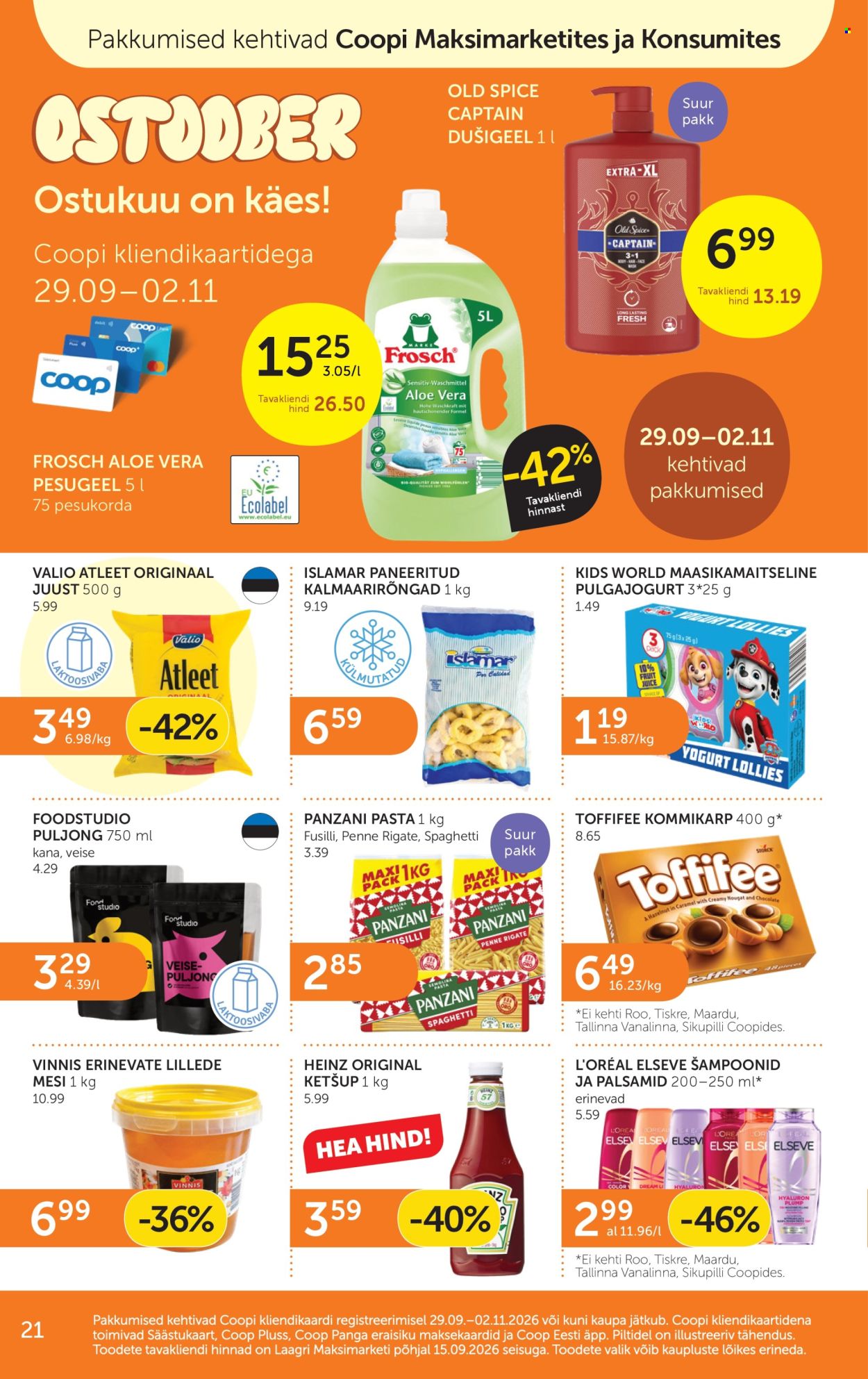 Coop kliendileht - 06.10.2026 - 12.10.2026. Lehekülg 21