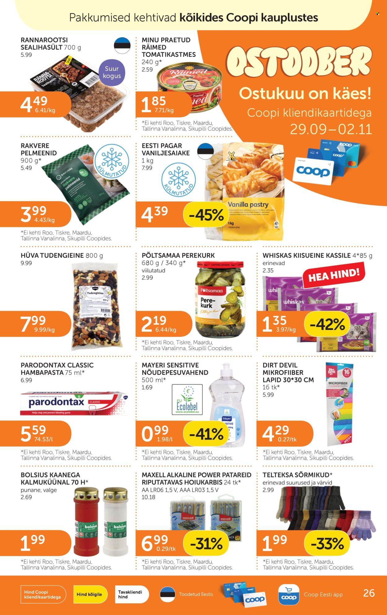 Coop kliendileht - 06.10.2026 - 12.10.2026. Lehekülg 26