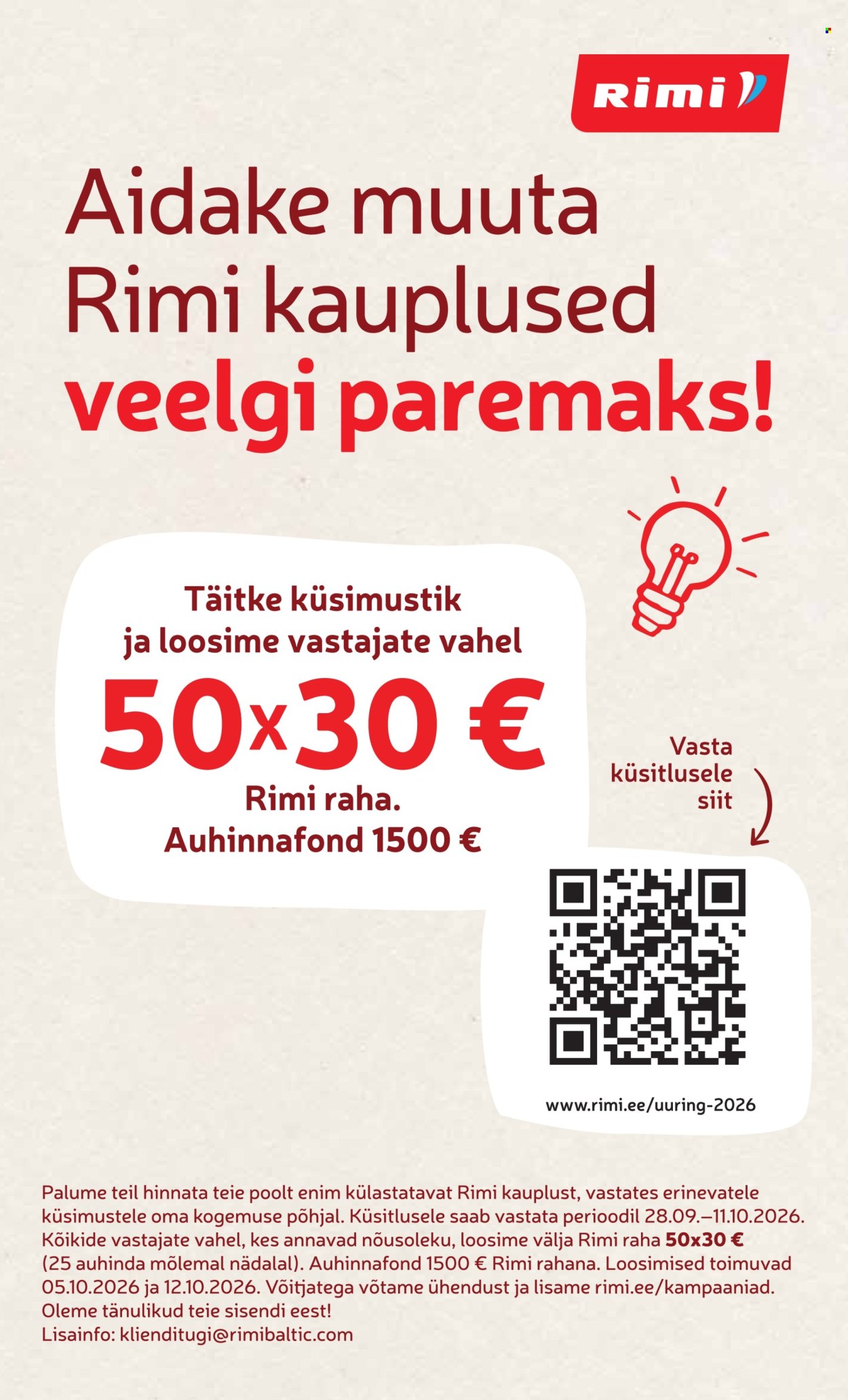 Rimi kliendileht - 06.10.2026 - 12.10.2026. Lehekülg 19
