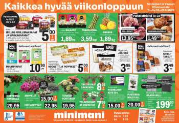 MINIMANI tarjoukset