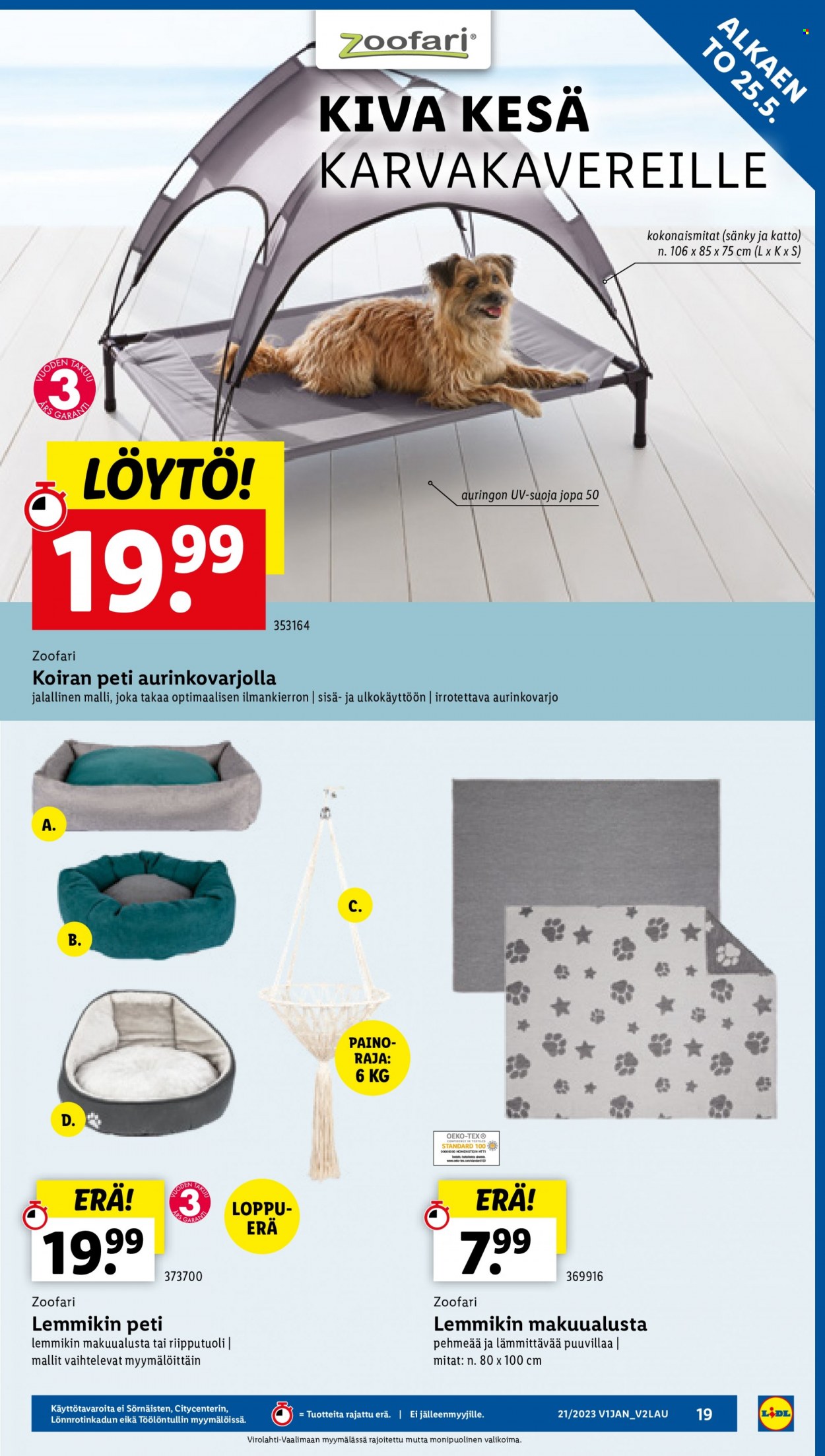 Lidl tarjoukset - 25.05.2023 - 31.05.2023. Sivu 21