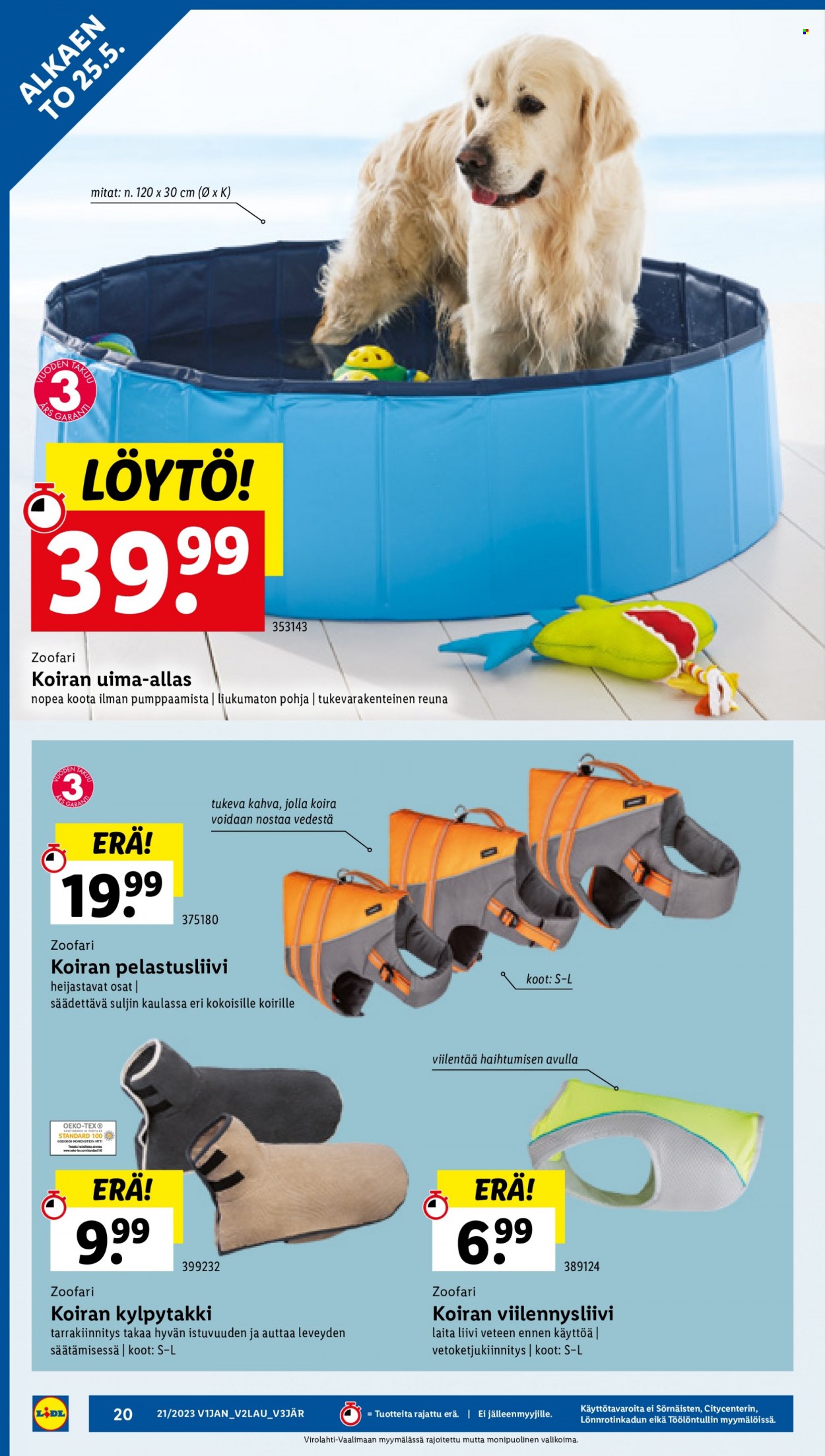 Lidl tarjoukset - 25.05.2023 - 31.05.2023. Sivu 22