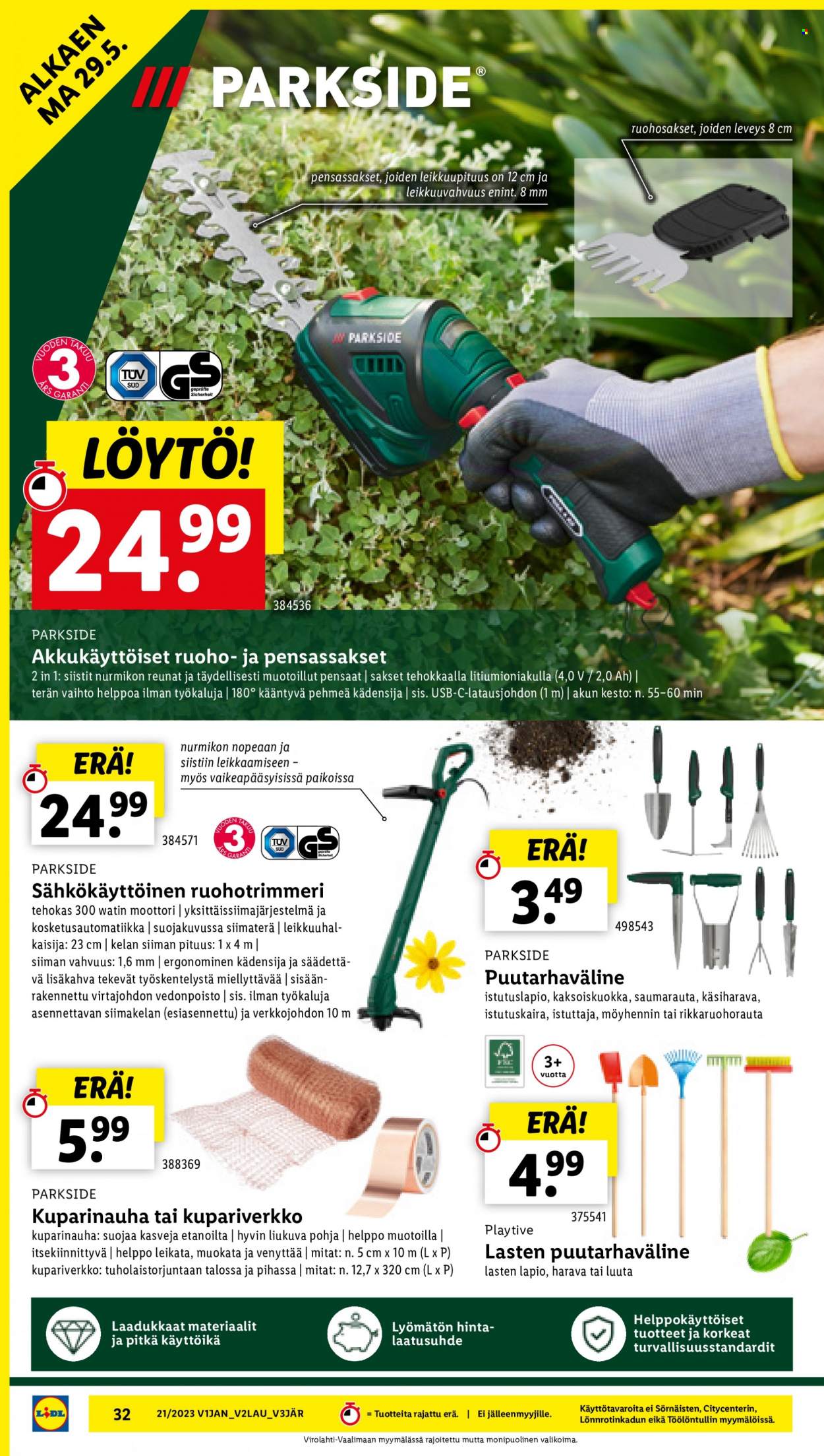 Lidl tarjoukset - 25.05.2023 - 31.05.2023. Sivu 36