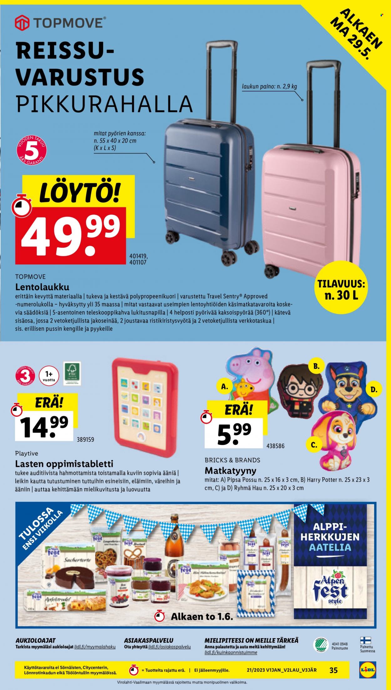 Lidl tarjoukset - 25.05.2023 - 31.05.2023. Sivu 39