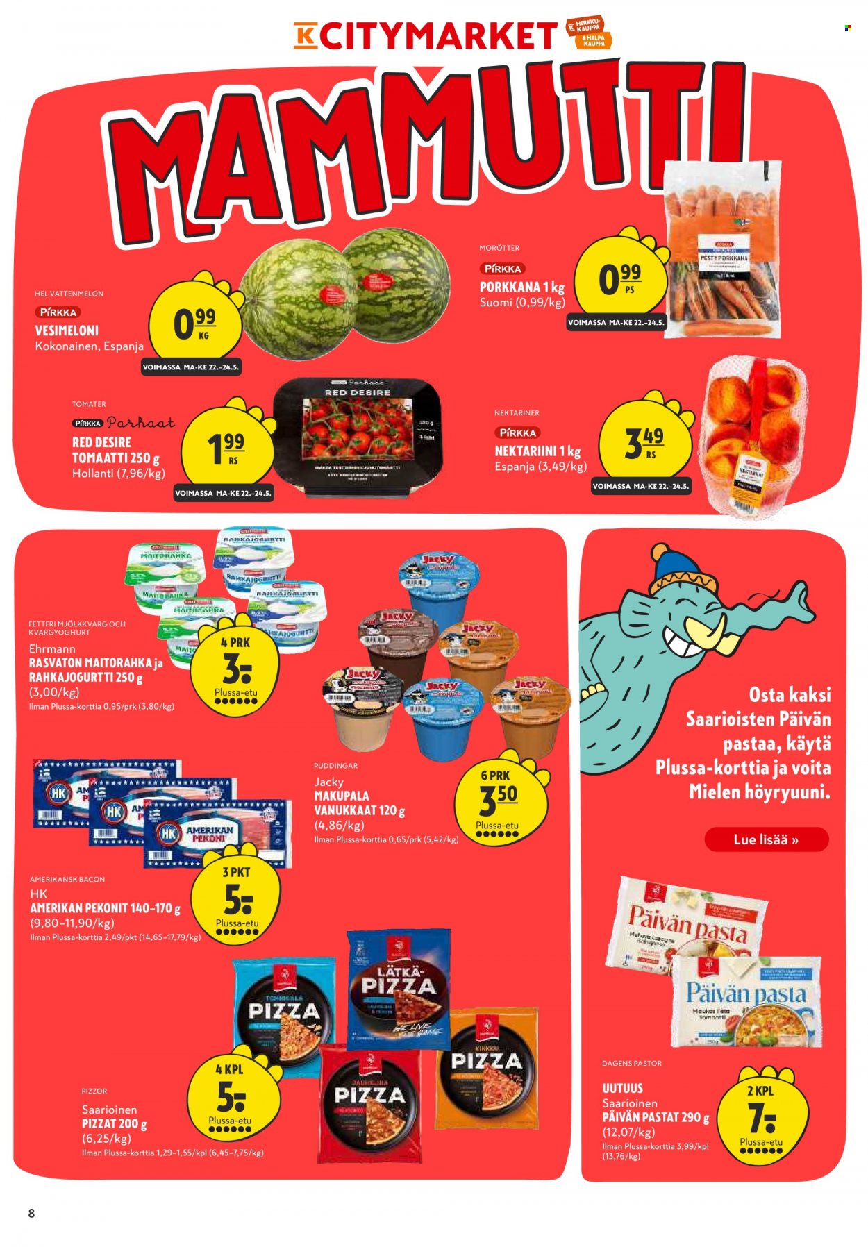 K-citymarket tarjoukset - 22.05.2023 - 28.05.2023. Sivu 8