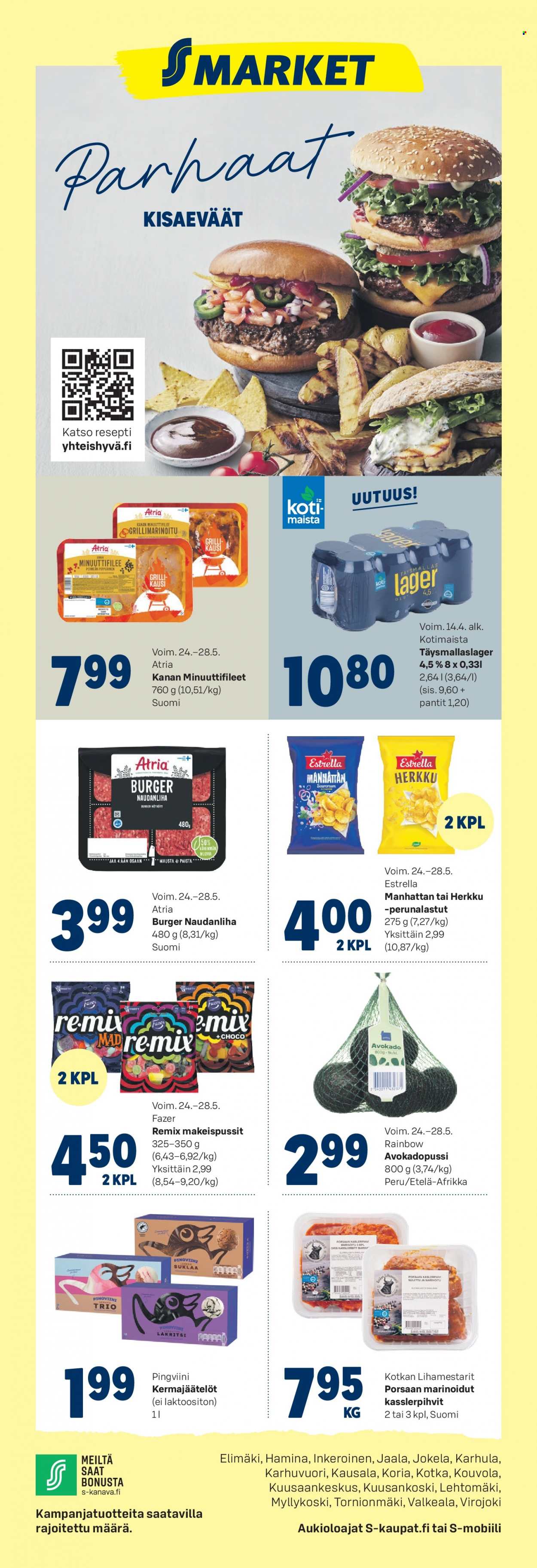 S-market tarjoukset - 24.05.2023 - 28.05.2023. Sivu 1