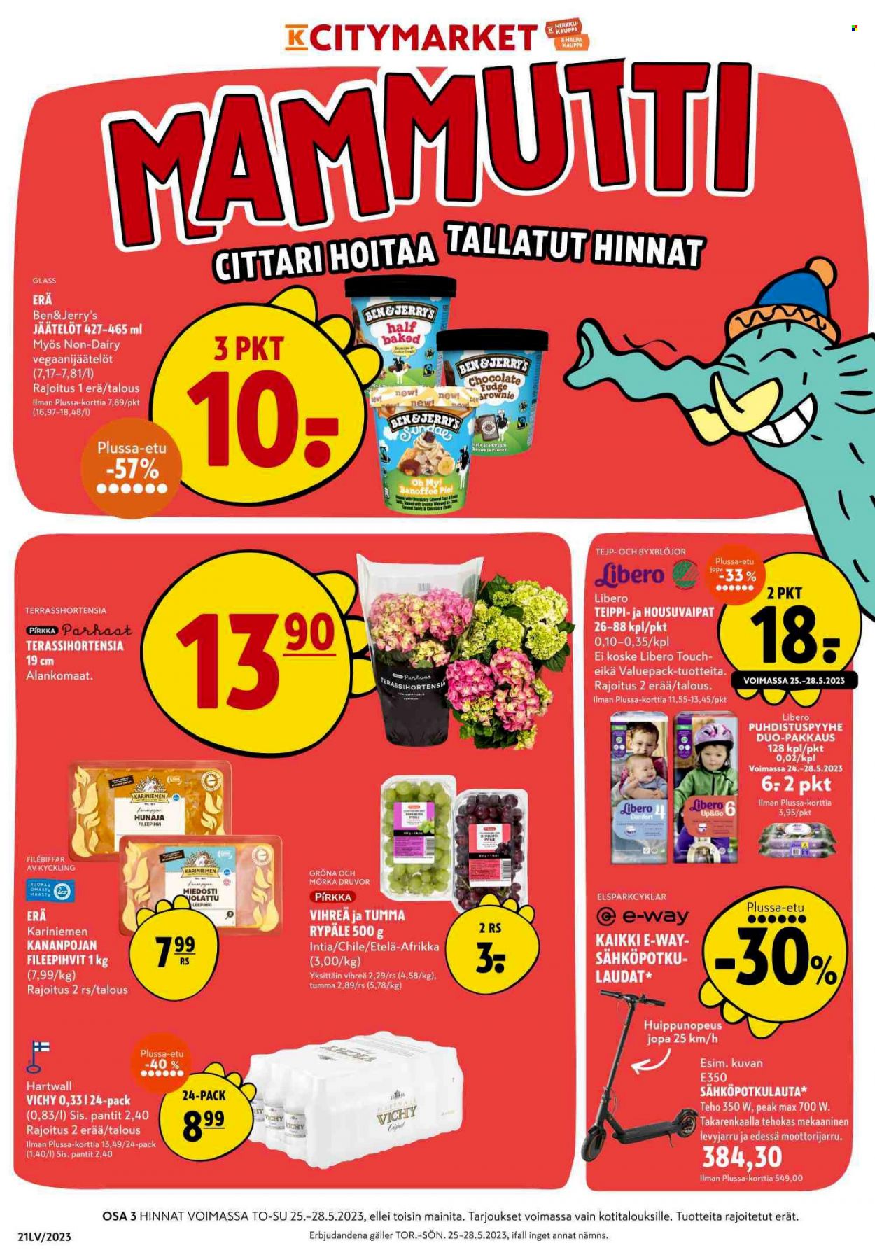 K-citymarket tarjoukset - 25.05.2023 - 28.05.2023. Sivu 1