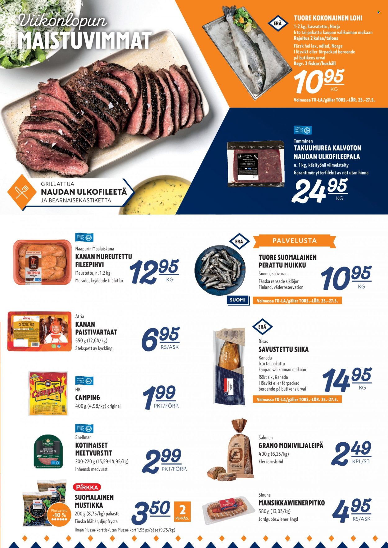 K-Supermarket tarjoukset - 25.05.2023 - 28.05.2023. Sivu 3