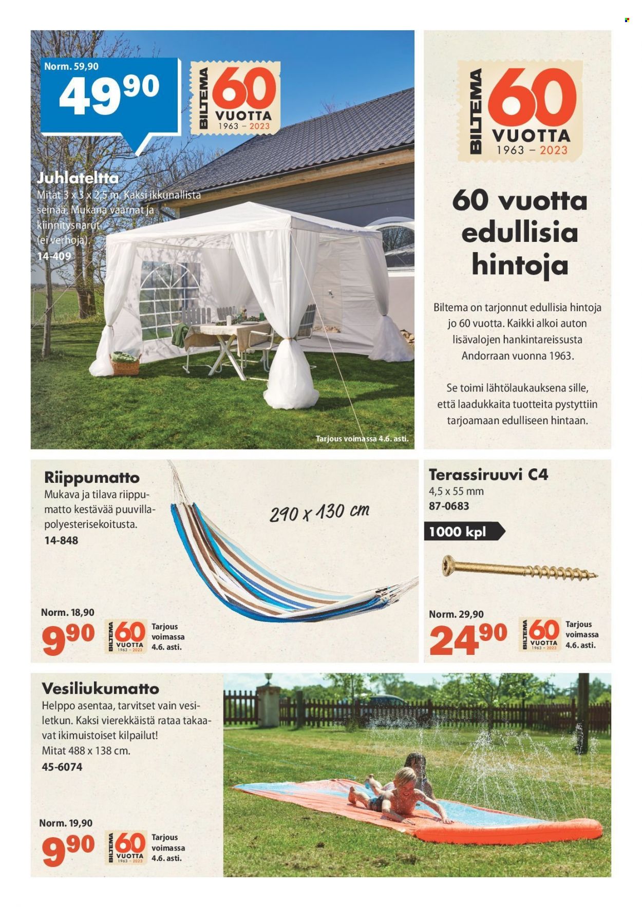 Biltema tarjoukset - 27.05.2023 - 04.06.2023. Sivu 3