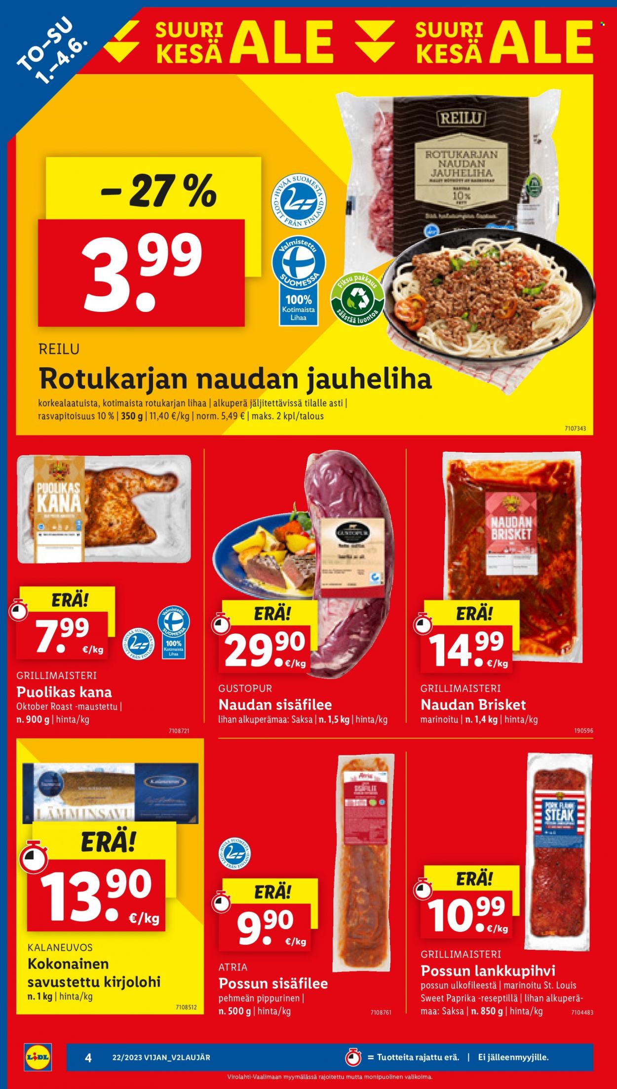 Lidl tarjoukset - 01.06.2023 - 07.06.2023. Sivu 6