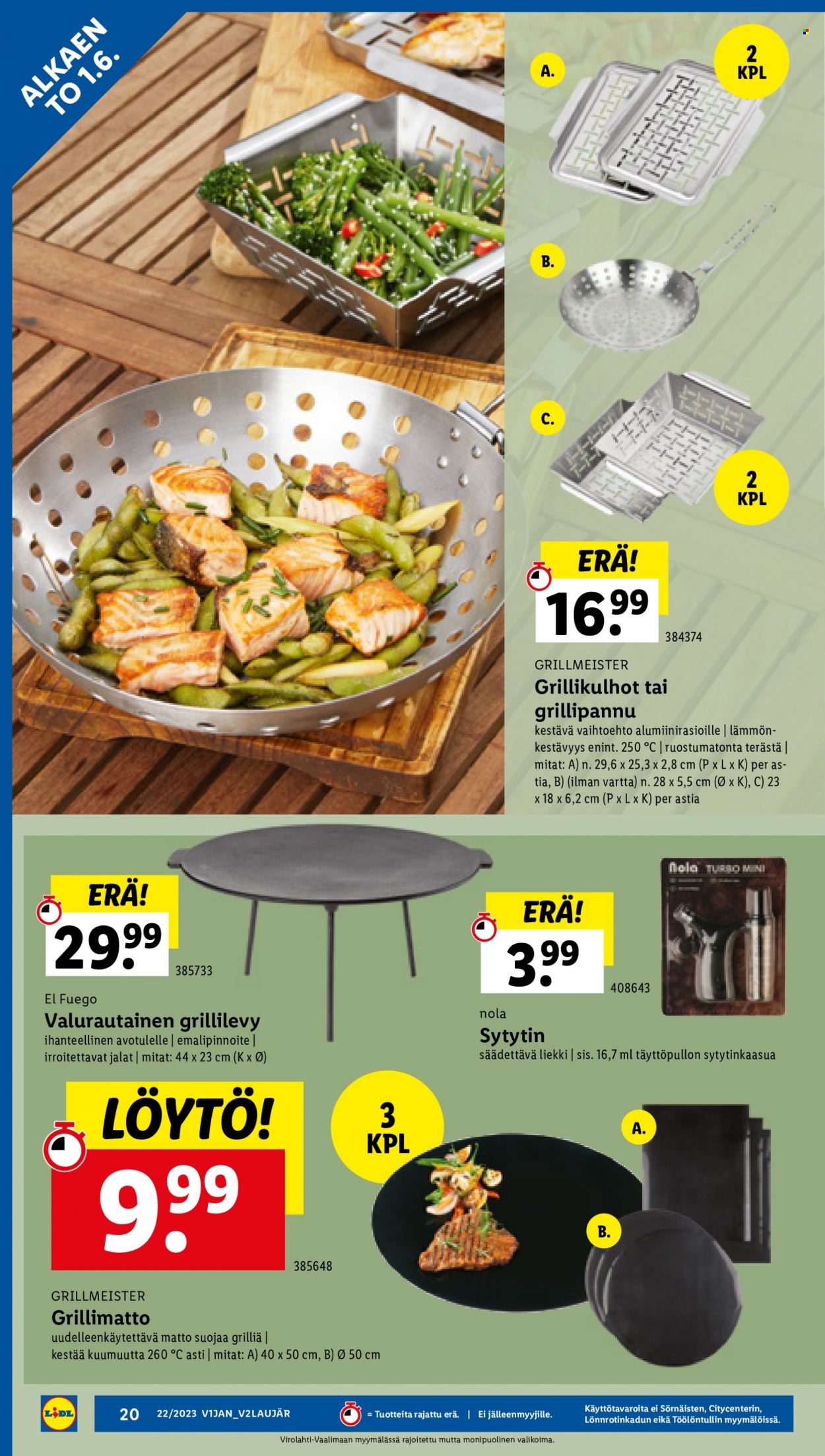 Lidl tarjoukset - 01.06.2023 - 07.06.2023. Sivu 24