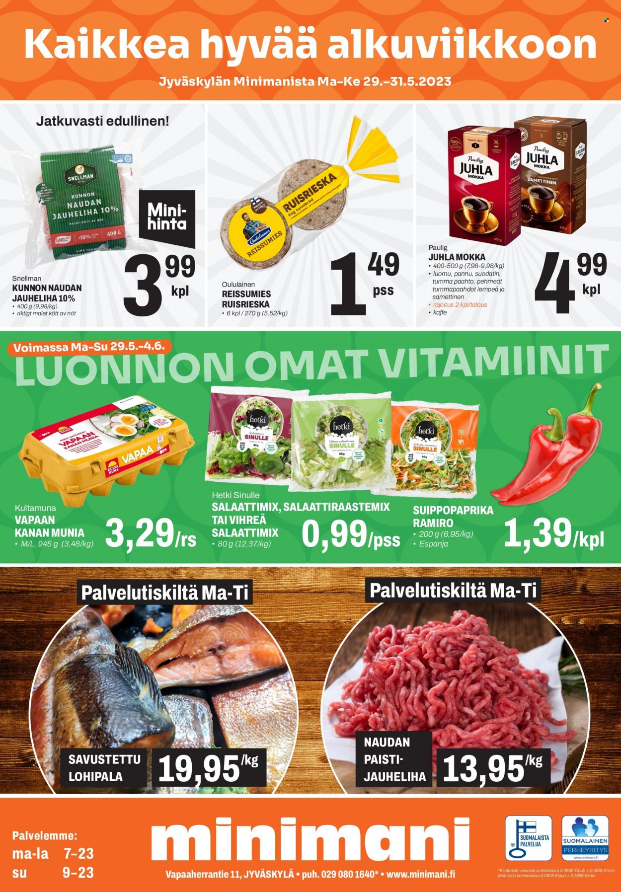 Minimani tarjoukset - 29.05.2023 - 04.06.2023. Sivu 1