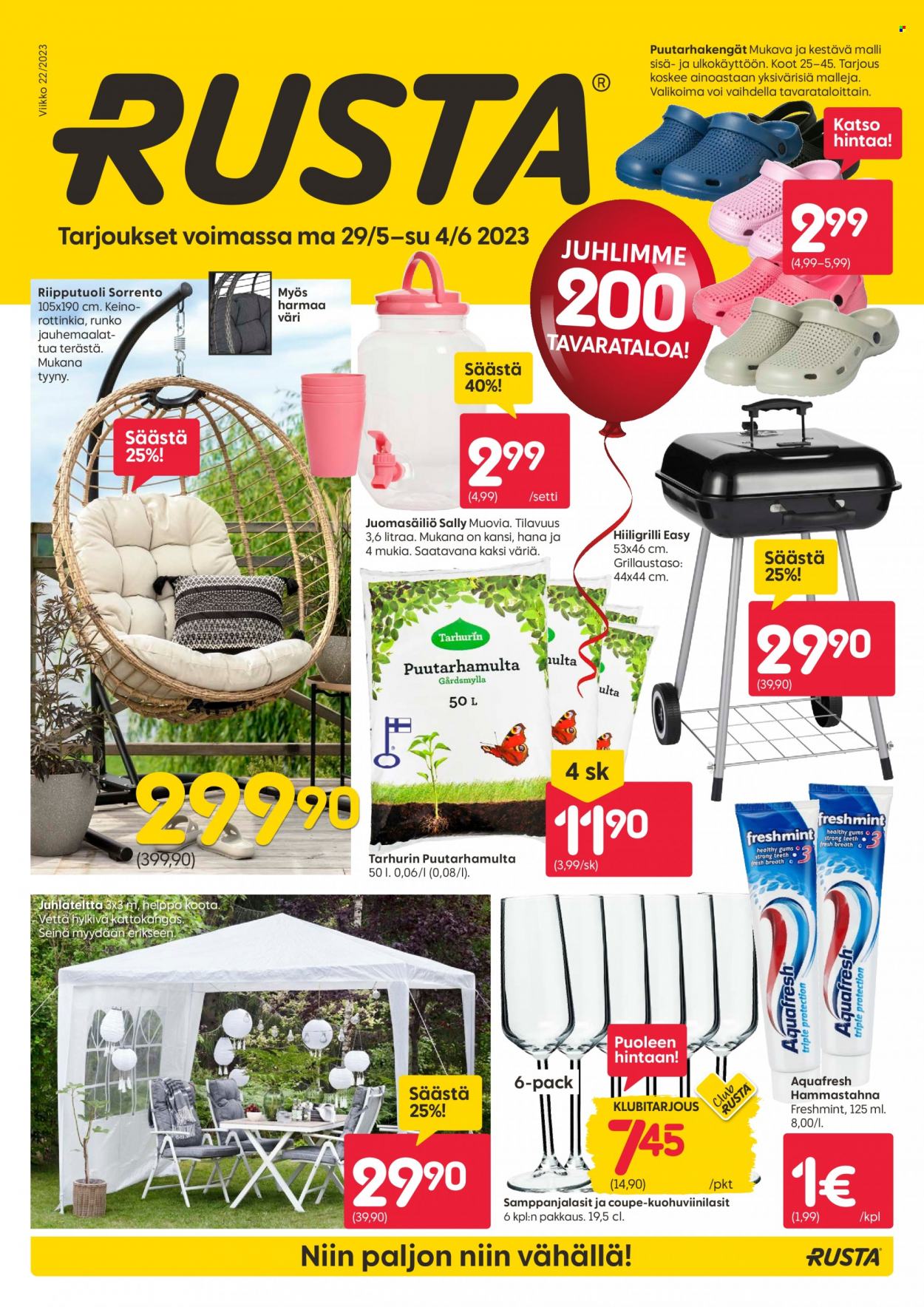 Rusta tarjoukset - 29.05.2023 - 04.06.2023. Sivu 1