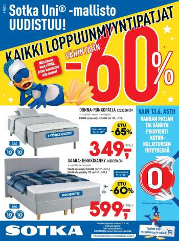 Sotka tarjoukset  - 30.05.2023 - 18.07.2023.