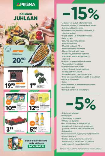 Prisma tarjoukset  - 31.05.2023 - 04.06.2023.
