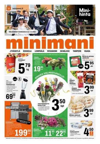 Minimani tarjoukset  - 31.05.2023 - 04.06.2023.