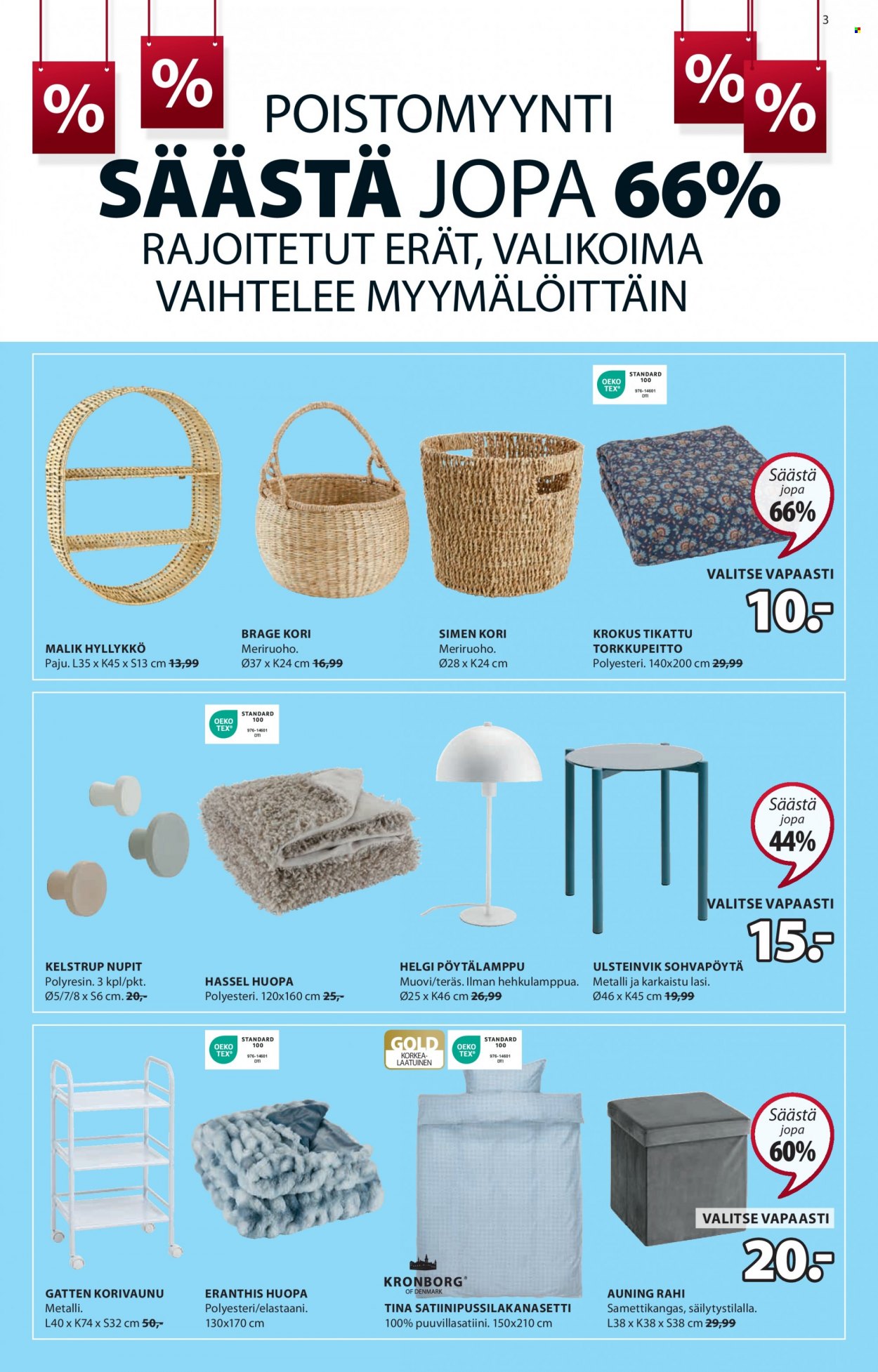JYSK tarjoukset - 05.06.2023 - 18.06.2023. Sivu 3
