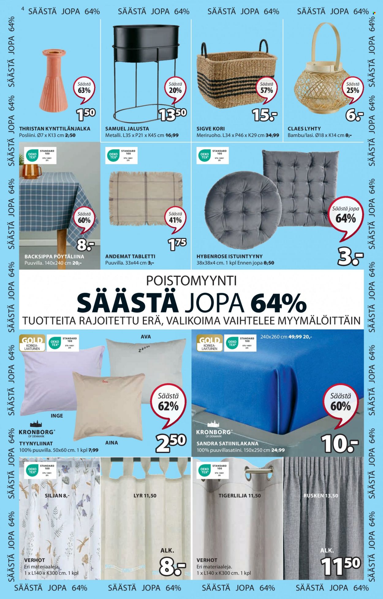 JYSK tarjoukset - 05.06.2023 - 18.06.2023. Sivu 4