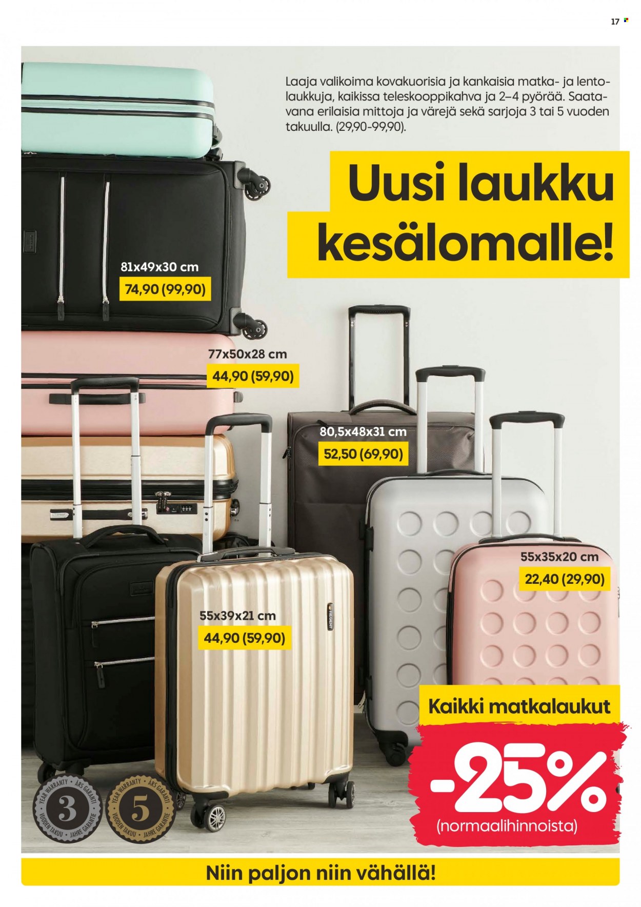 Rusta tarjoukset - 05.06.2023 - 11.06.2023. Sivu 17