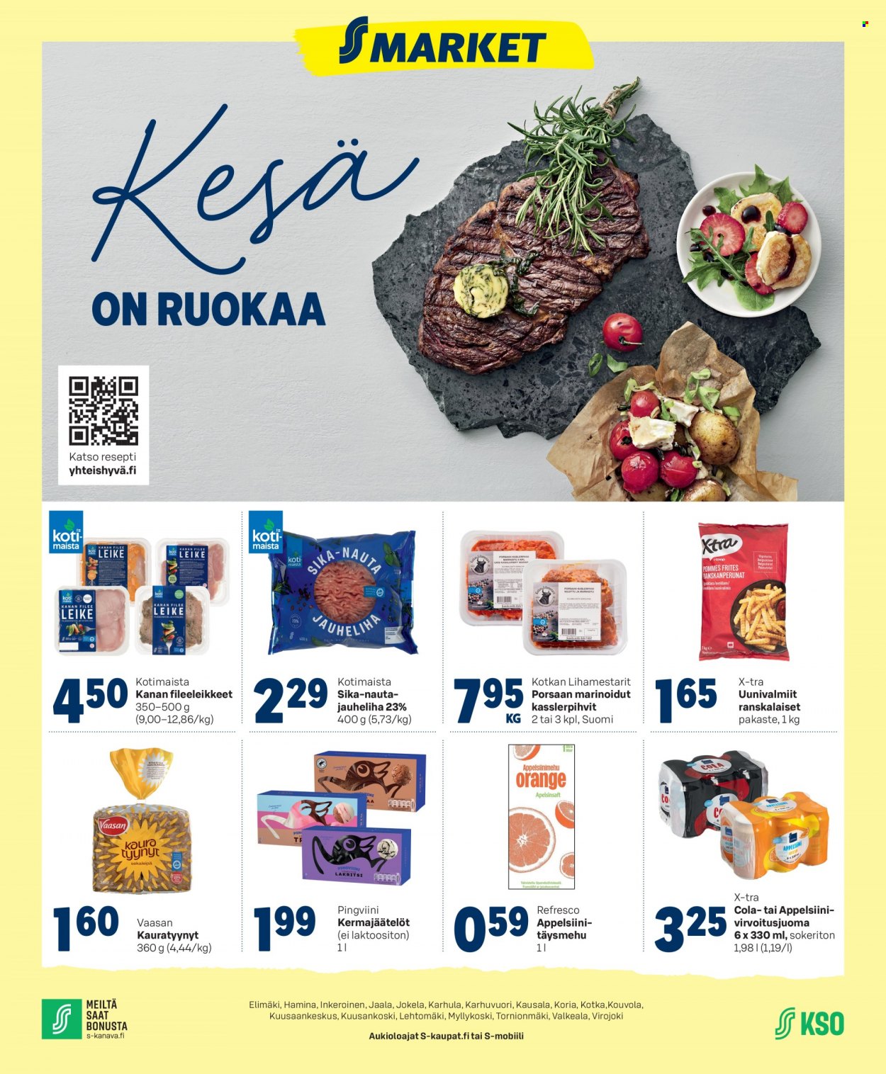 S-market tarjoukset - 07.06.2023 - 11.06.2023. Sivu 1
