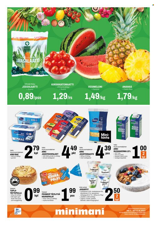 Minimani tarjoukset - 07.06.2023 - 11.06.2023. Sivu 2