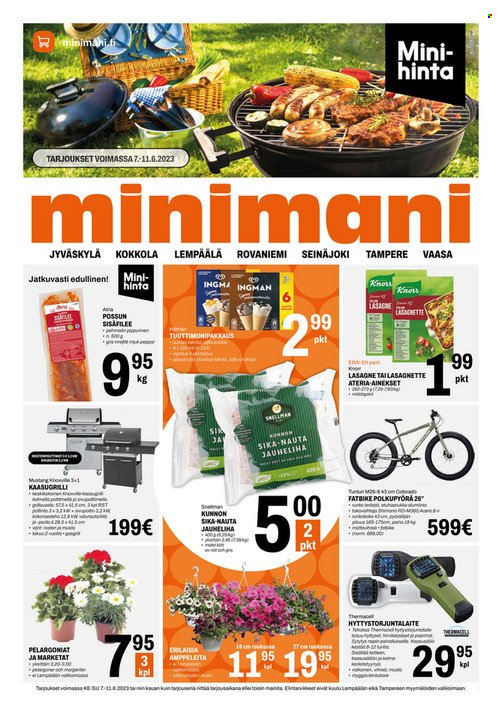 Minimani tarjoukset - 07.06.2023 - 11.06.2023. Sivu 1